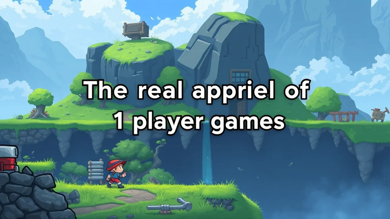 The real appeal of 1 player games image