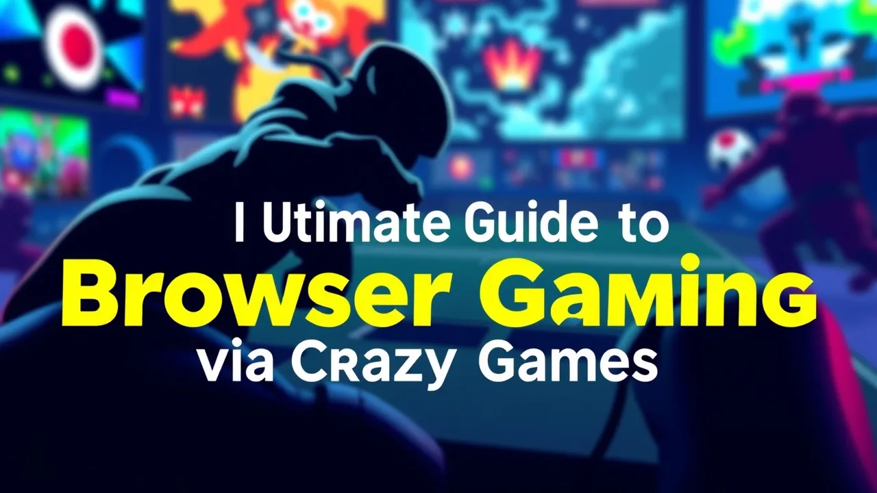 Ultimate Guide to Browser Gaming via Crazy Games image