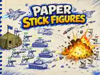 Paper Stick Figures image