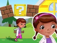 Dottie Doc Super Adventure Run : corona virus Shoo image