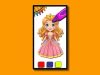 image bg BTS Princess Coloring Book