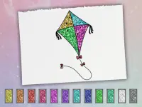 Glitter Toys Coloring Book image