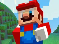 image bg Super Mario MineCraft Runner