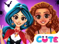 image bg Princess Happy Halloween Party