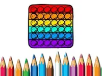 image bg Pop It Coloring Book