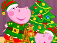 Santa Christmas Workshop image
