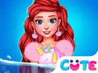 Princess Turned Into Mermaid image