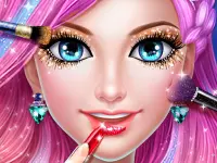 Mermaid Dress up Makeover - Color by Number image