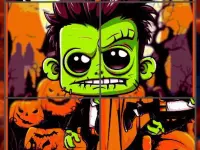 Franky Vampire Halloween Puzzle image