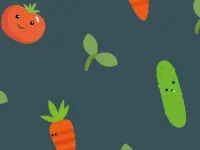 image bg Garden Rush. Vegetables Escape