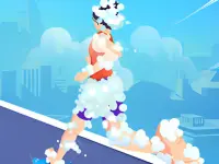 running in foam image