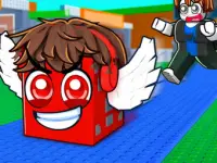 Grab the Lucky Blocks and Run from Guards image