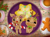 image bg Christmas Gingerbread - Color Me