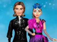 image bg Ice Skating Ballerina