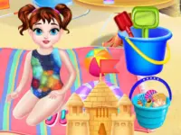 Baby Taylor At Beach image