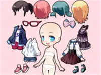 Chibi Anime Princess Doll image