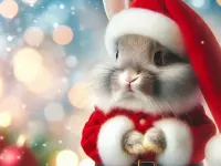 Cute Christmas Animals Jigsaw image
