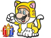 image bg Mario Rush Coloring Book