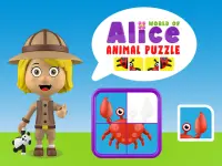 World of Alice   Animals Puzzle image