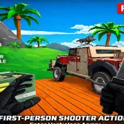 Blocky Combat Swat