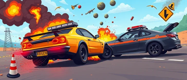 Car Crash Royale Accident Game For Boys image