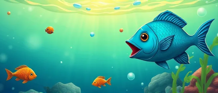 fish eat fish getting big crazy games image