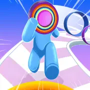 Layer Man 3d Run & Collect image