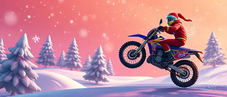 Xmas Wheelie Game image